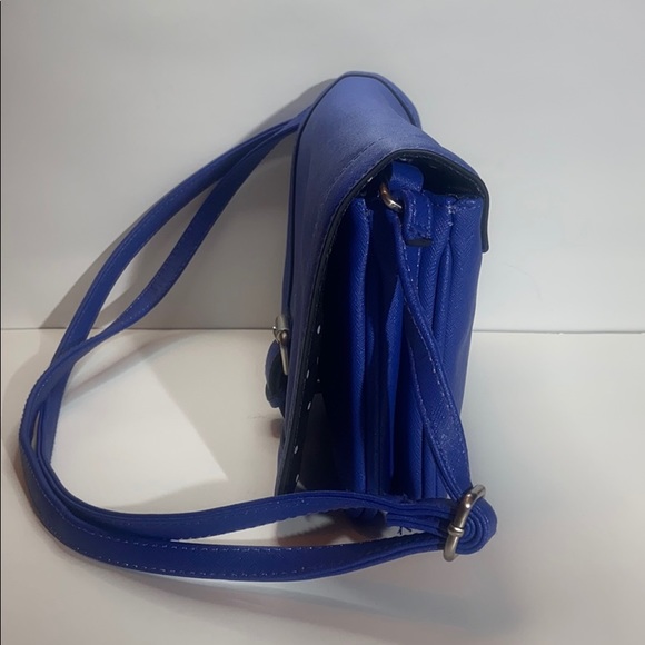 Merona Blue Crossbody Bag - Picture 2 of 14